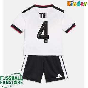 Deutschland Jonathan Tah #4 Replik Heimtrikot Kinder WM 2026 Kurzarm (+ Kurze Hosen)